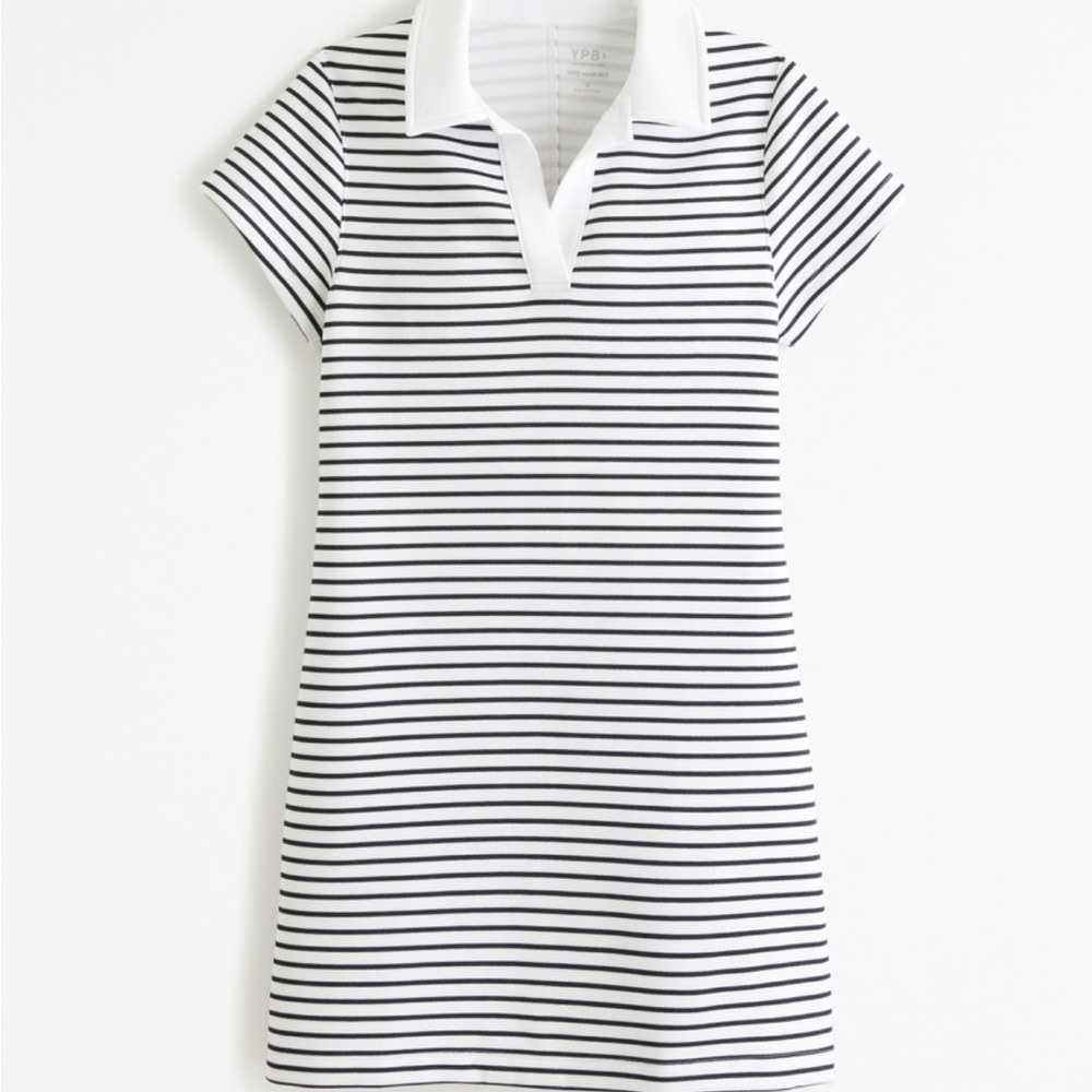 YPB neoKNIT Unlined Polo Mini Dress